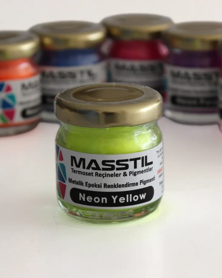 Masstil Neon Yellow Pigmenti